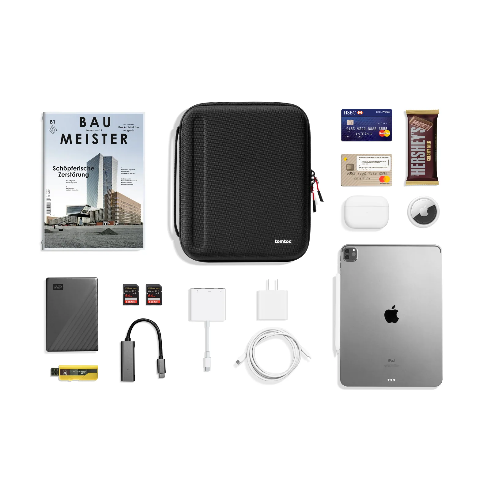 FancyCase-B06 Tablet Portfolio Case for 13 inch iPad Air/Pro - Image 12