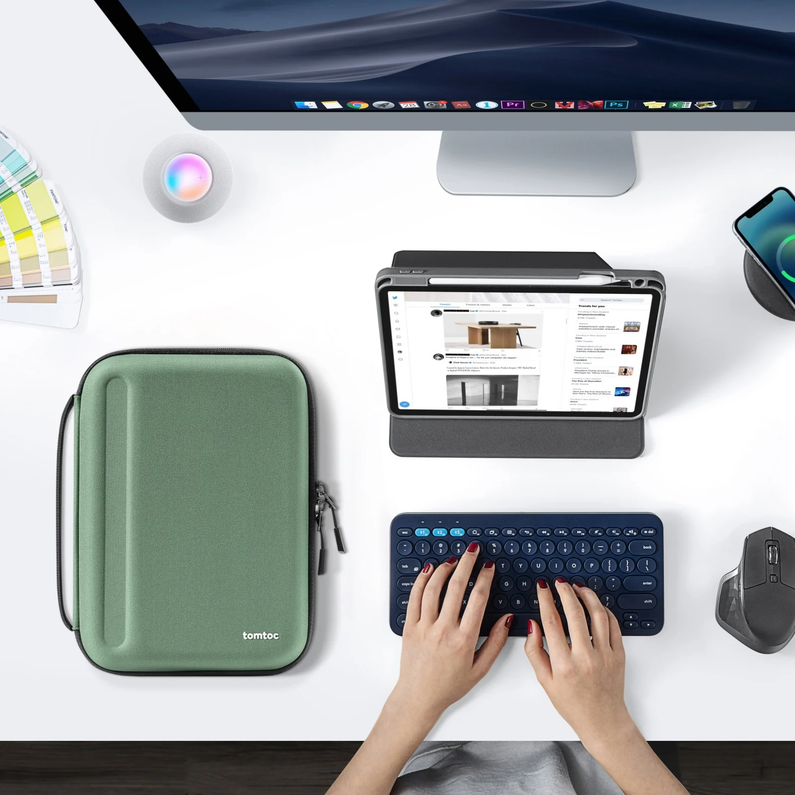 FancyCase-B06 Tablet Portfolio Plus Case for 11 inch iPad Air /Pro - Image 9