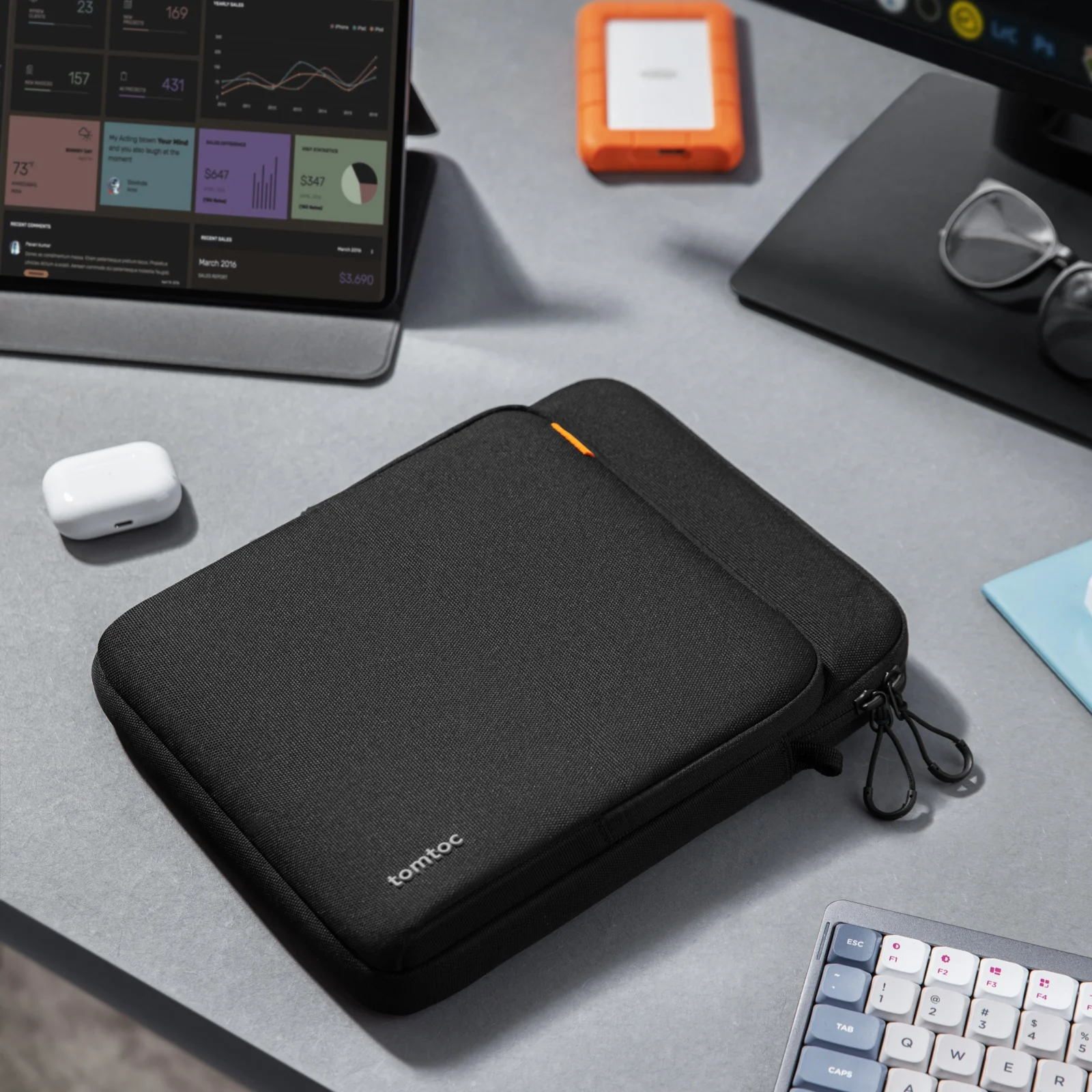 DefenderACE-B03 Tablet Shoulder Bag for 10.9-13 inch Ipad - Image 10